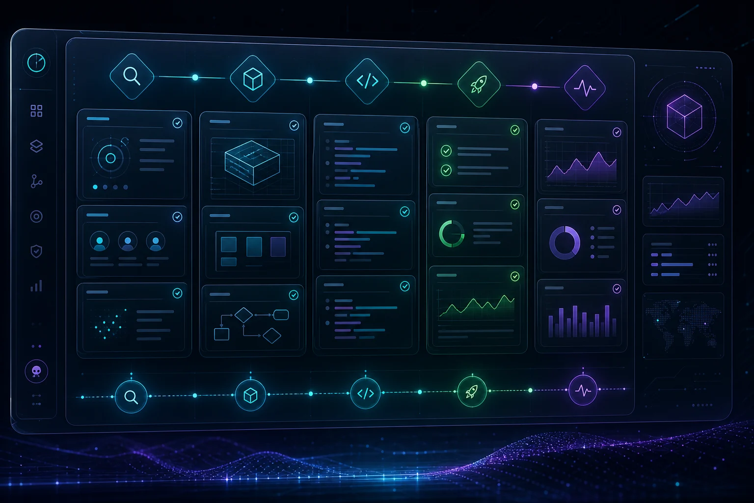 Apstraktni prikaz procesa SaaS MVP-a